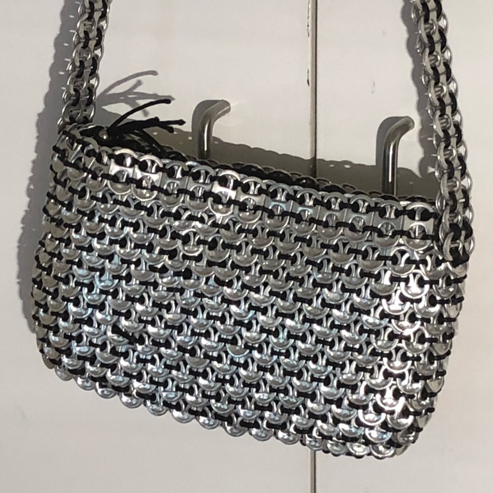 Pop Can Tab Cross Body Bag Recycled Chic